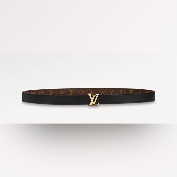 Louis Vuitton Accessories - Louis Vuitton Black and Gold Monogram Belt
LV Initiales 30mm Reversible Belt